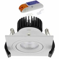 LED inbouwspot 7W 3000K 650 lumen vast compleet Bolero 7