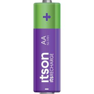 itson itsRECHARGE Oplaadbare AA batterij (penlite) NiMH 1.2 V 8 stuk(s)