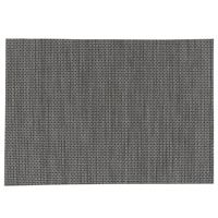 Secret de Gourmet Texaline placemat - zwart - 50 x 35 cm - Tafel Onderleggers