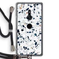 Terrazzo N°1: Sony Xperia XZ2 Transparant Hoesje met koord