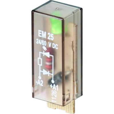 Weidmüller Steekmodule Met LED, Met vrijloopdiode RIM-I 2 24/60VDC GN Lichtkleur (naam): Groen 10 stuk(s)