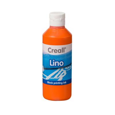 Creall lino blockprintverf oranje, 250ml