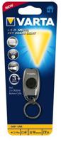 Varta L.E.D. METAL KEY CHAIN LIGHT Chroom Sleutelhanger-zaklamp LED