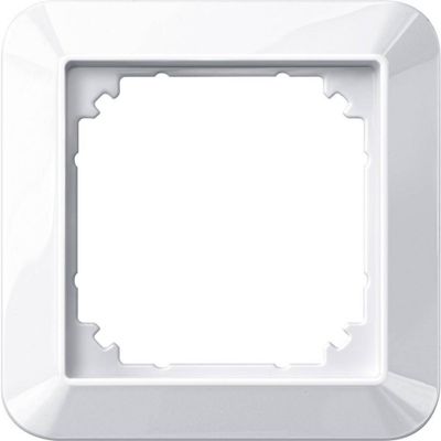Merten 389119 Afdekking Frame 1-voudig 1-M, System M Polair-wit (glanzend) 1 stuk(s)