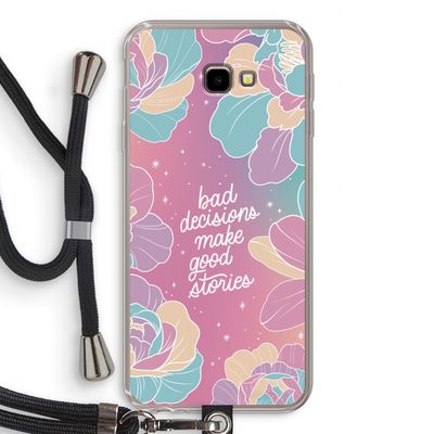 Good stories: Samsung Galaxy J4 Plus Transparant Hoesje met koord