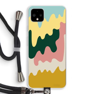 Baar B: Pixel 4 XL Transparant Hoesje met koord