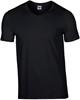 Gildan G64V00 Softstyle® Adult V-Neck T-Shirt - Black - S