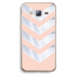 Marmeren pijlen: Samsung Galaxy J3 (2016) Transparant Hoesje
