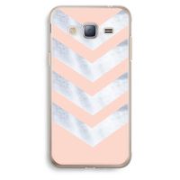 Marmeren pijlen: Samsung Galaxy J3 (2016) Transparant Hoesje