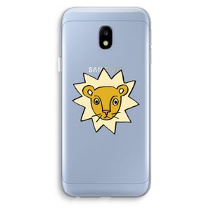 Kleine leeuw: Samsung Galaxy J3 (2017) Transparant Hoesje