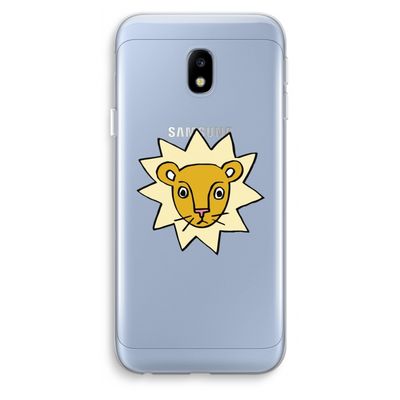 Kleine leeuw: Samsung Galaxy J3 (2017) Transparant Hoesje