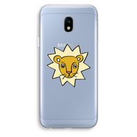 Kleine leeuw: Samsung Galaxy J3 (2017) Transparant Hoesje