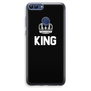 King zwart: Huawei P Smart (2018) Transparant Hoesje