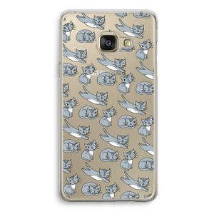 Poezen: Samsung A3 (2017) Transparant Hoesje