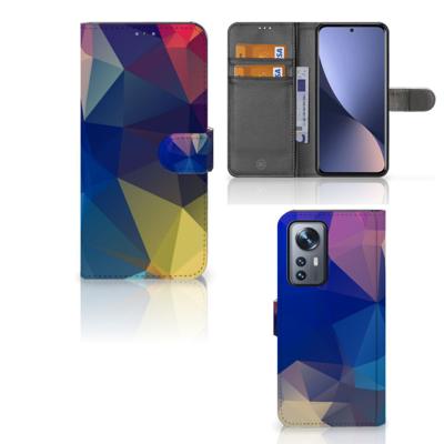 Xiaomi 12 Pro | Book Case | Polygon Dark