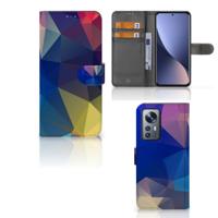 Xiaomi 12 Pro | Book Case | Polygon Dark