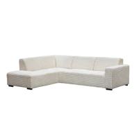 Haluta Hoekbank Emmen - 270 x 210 x 77 cm - Crème - Links