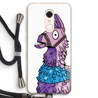 Lama: Xiaomi Redmi 5 Transparant Hoesje met koord