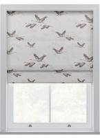 Laura Ashley - Vouwgordijn - Animalia Geborduurd Pale Dove Grey