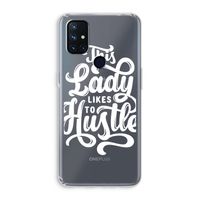 Hustle Lady: OnePlus Nord N10 5G Transparant Hoesje