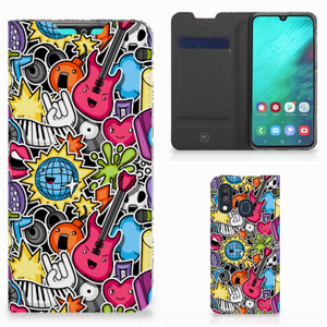 Samsung Galaxy A40 Hippe Standcase Punk Rock