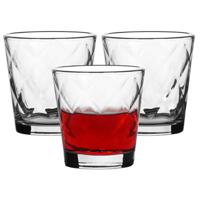 Bormioli Rocco Drinkglazen Kaleido - 3x stuks - glas - 240 ml - transparant - waterglazen - thumbnail