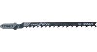 Bosch Accessories 2608637881 Decoupeerzaagblad T 244 D, Speed for Wood, verpakking van 100 stuks 100 stuk(s)