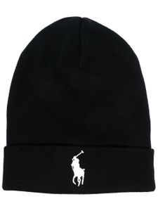 Polo Ralph Lauren bonnet à logo Polo Pony - Noir