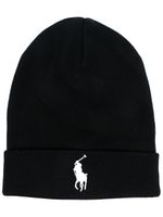 Polo Ralph Lauren bonnet à logo Polo Pony - Noir - thumbnail