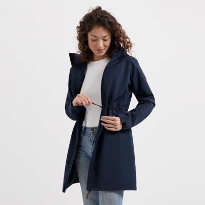 Travelin' Vrouwen - Waterproof jack - Marine - Maat XL Travelin' Vrouwen - Waterproof jack - Marine - Maat XL