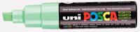 Paintmarker uni posca pc8k b schuin lichtgroen