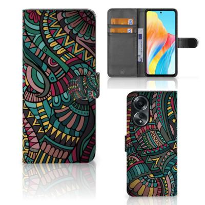 OPPO A58 4G | Telefoon Hoesje | Aztec