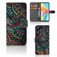 OPPO A58 4G | Telefoon Hoesje | Aztec