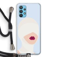Incognito: Samsung Galaxy A32 4G Transparant Hoesje met koord