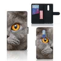 Telefoonhoesje met Pasjes OnePlus 7 Pro Britse Korthaar - thumbnail