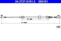 Handremkabel 24372701812