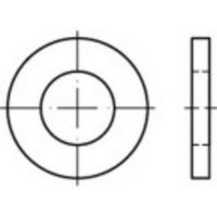 Onderlegring 12 mm 25 mm Staal Galvanisch verzinkt 100 stuk(s) TOOLCRAFT 135781