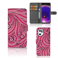 OPPO Find X5 Pro Hoesje Swirl Pink - thumbnail