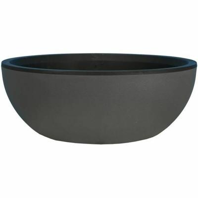 Bloempot Riviera Granite Ø 40 cm Grijs