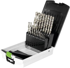 Festool Accessoires Borenbox HSS ijzerboren HSS D 1-10 Sort/19 - 498981