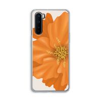 Orange Ellila flower: OnePlus Nord Transparant Hoesje