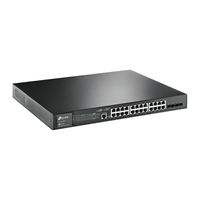 TP-LINK TL-SG3428MP netwerk-switch Managed L2/L2+ Gigabit Ethernet (10/100/1000) Power over Ethernet (PoE) Zwart - thumbnail