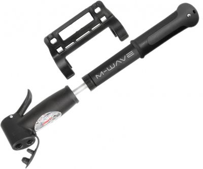 M-Wave handpomp Double Shot B 7 bar AV/DV/FV aluminium zwart