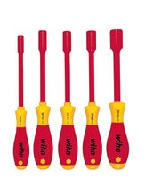 Wiha schroevendraaier SoftFinish electric zeskantdopsleutelset, 5-delig 29466