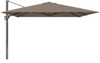 Platinum Sun & Shade zweefparasol challenger t1 premium 350x350cm havana