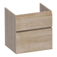 Brauer Delight - Onderkast - 60 cm - met 2 Softclose Lades Greeploos en 1 Sifon Uitsparing - Sunlit