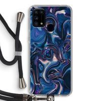 Mirrored Mirage: Samsung Galaxy M31 Transparant Hoesje met koord