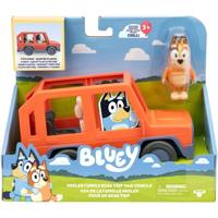 Bluey's Car - BLUEY - Familievoertuig met Chilli-beeldje en accessoires