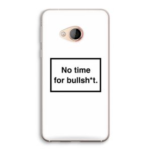 No time: HTC U Play Transparant Hoesje