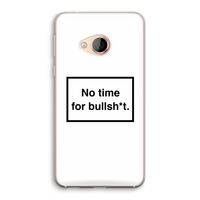 No time: HTC U Play Transparant Hoesje